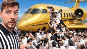 Мистер Бист 
100 пилотов БОРЮТСЯ за частный самолёт!