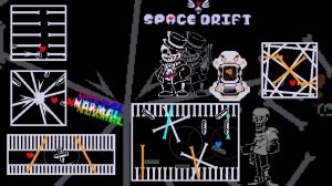 Space Drift Sans fight 1 и 2 фаза