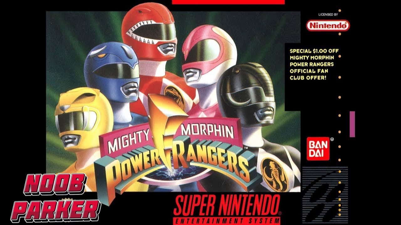 Power Rangers Super Nintendo Snes Ретро аркада