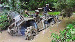 АДСКИЙ ОФФРОАД НА ЛИТРОВЫХ КВАДРОЦИКЛАХ