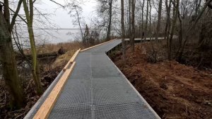 Поехал катать в Международный День Фэтбайка.Провел разведку строящейся набережной в Тимоново.