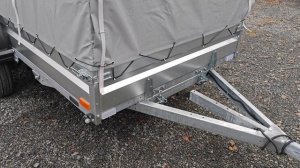 Обзор прицепа Партнёр 3.5х1.5 две оси с подрамником