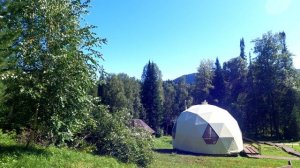 Купольный отель, озеро Телецкое, Горный Алтай