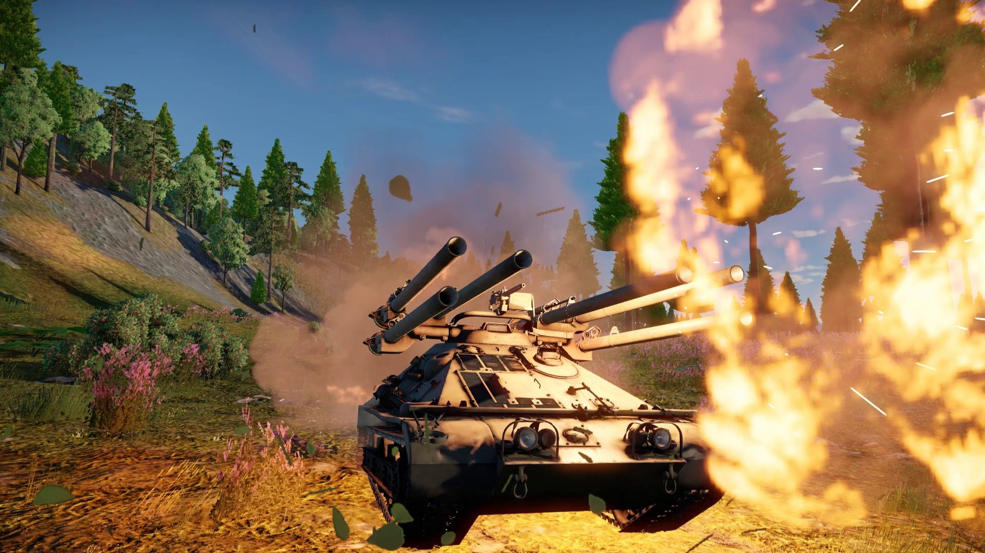 Действия M50 Ontos в War Thunder