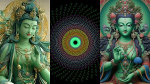 Красивая и мощная🌿МАНТРА ЗЁЛЁНОЙ ТАРЫ💚☸ ОМ ТАРЕ ТУТАРЕ ТУРЕ СВАХА💚