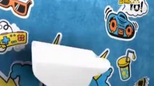 С музыкой заставки телеканала Детский