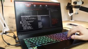 Undervolting ноутбука MSI GF75 настройка BIOS