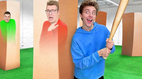 ЭКСТРЕМАЛЬНЫЕ ПРЯТКИ В КАРОБКАХ А4!!!