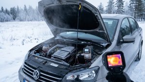 Зимой в Поло холодно? Двигатель не прогревается на холостых – делаю один трюк