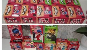 ЛЕДИ БАГ И СУПЕР КОТ //SWEET BOX //РАСПАКОВКА.Mix