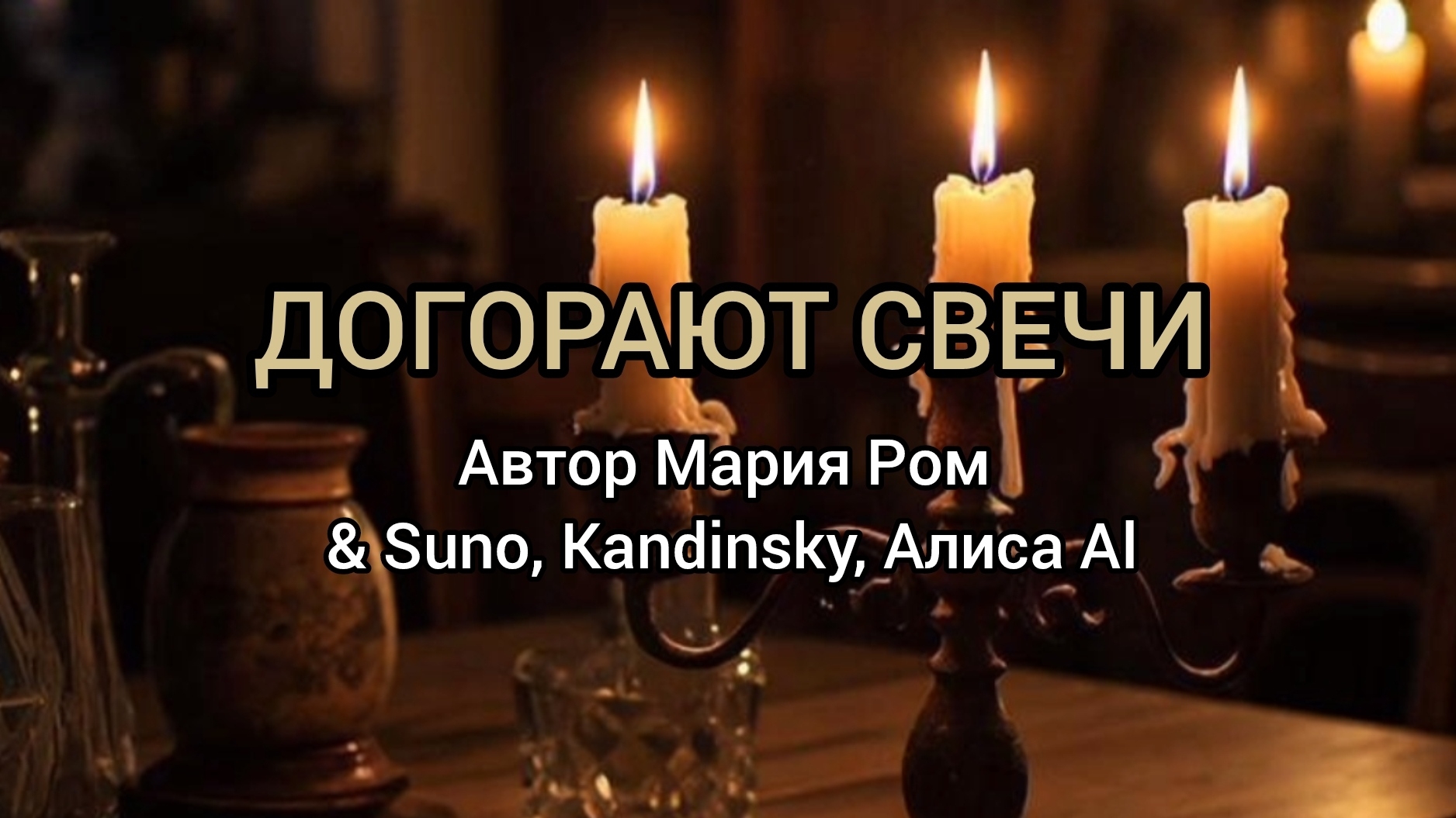 ДОГОРАЮТ СВЕЧИ Автор Мария Ром #песня #музыка #новаяпесня смотреть онлайн