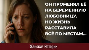 Истории из жизни.  Он променял её на беременную любовницу Жизненные истории, Аудиорассказы