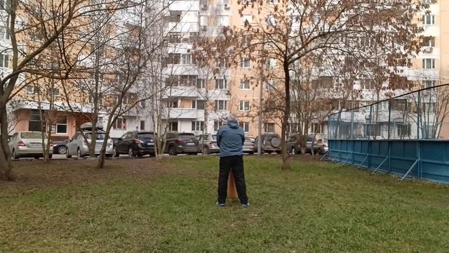 Разминка с двуручной булавой весом 6.6 кг (3)