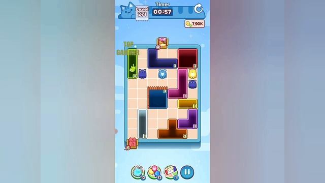 Как пройти Уровень 271 в Drop the Cat! (Решение)