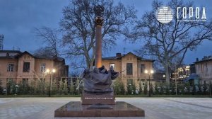 Памятник воинам установили в сквере Героев Отечества Краснодара