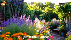 Цветы на участке и во дворе как красиво посадить фото идеи для вдохновения (193)