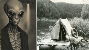 Строители БАМа видели посадку в тайге странного аппарата