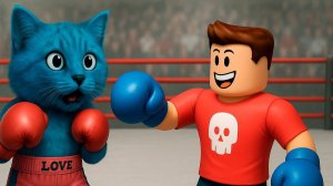 Я ПРОДОЛЖАЮ КАЧАТЬСЯ #2 БОКС СИМУЛЯТОР КАЧКА в РОБЛОКС КОТЁНОК ЛАЙК Roblox Boxing Simulator