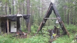 Жизнь ОТШЕЛЬНИКА ИЗБА Печем ХЛЕБ Полевая КУХНЯ в ДЕВСТВЕННОЙ ТАЙГЕ 2024 Руд 2 авг Рыбалка Охота Исхо