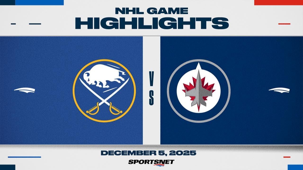 06.12.2025 | ОБЗОР МАТЧА | Виннипег Джетс - Баффало Сэйбрз | Highlights
