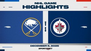 06.12.2025 | ОБЗОР МАТЧА | Виннипег Джетс - Баффало Сэйбрз | Highlights