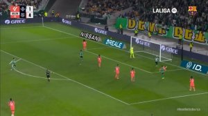 Бетис 3-5 Барселона обзор матча