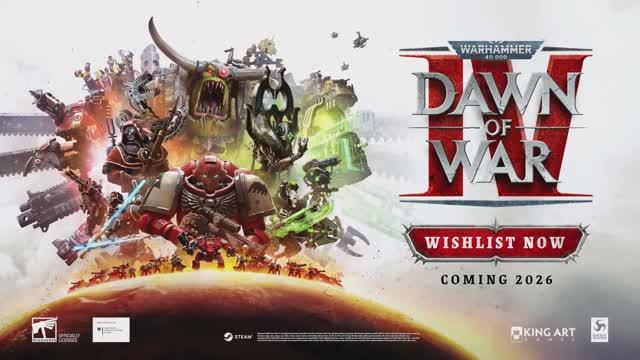 Warhammer 40,000: Dawn of War 4 - трейлер смотреть онлайн