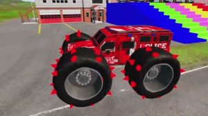 Мультик про МАШИНКИ с приколами: машинки против лавы и кочек!!!