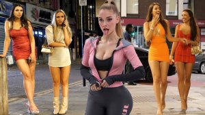 Ночная жизнь Хэллоуина в Ливерпуле 2025 — лучшие моменты уличной вечеринки, реалистичная атмосфера,