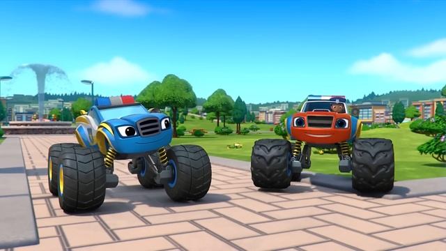 Вспыш и чудо-машинки | Блейз: суперспасения и превращения! | Nick Jr. Cyrillic