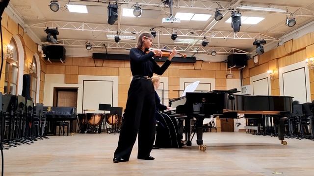 Вечер скрипичной музыки в Институте музыки имени Шнитке (полная запись концерта)