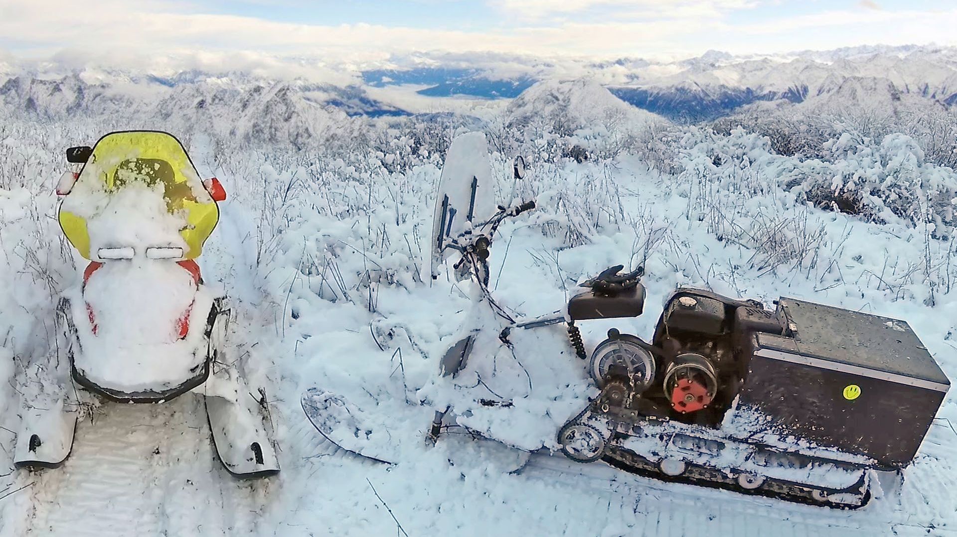 Первые покатушки этой зимы