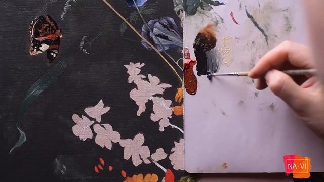 Как написать бабочку