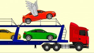Про автовоз и машинки. Развивающий мультик для детей