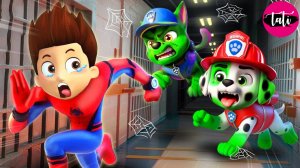 Щенячий патруль и Маршалл. Залипательное видео. Мультфильм для детей и малышей. Анимация