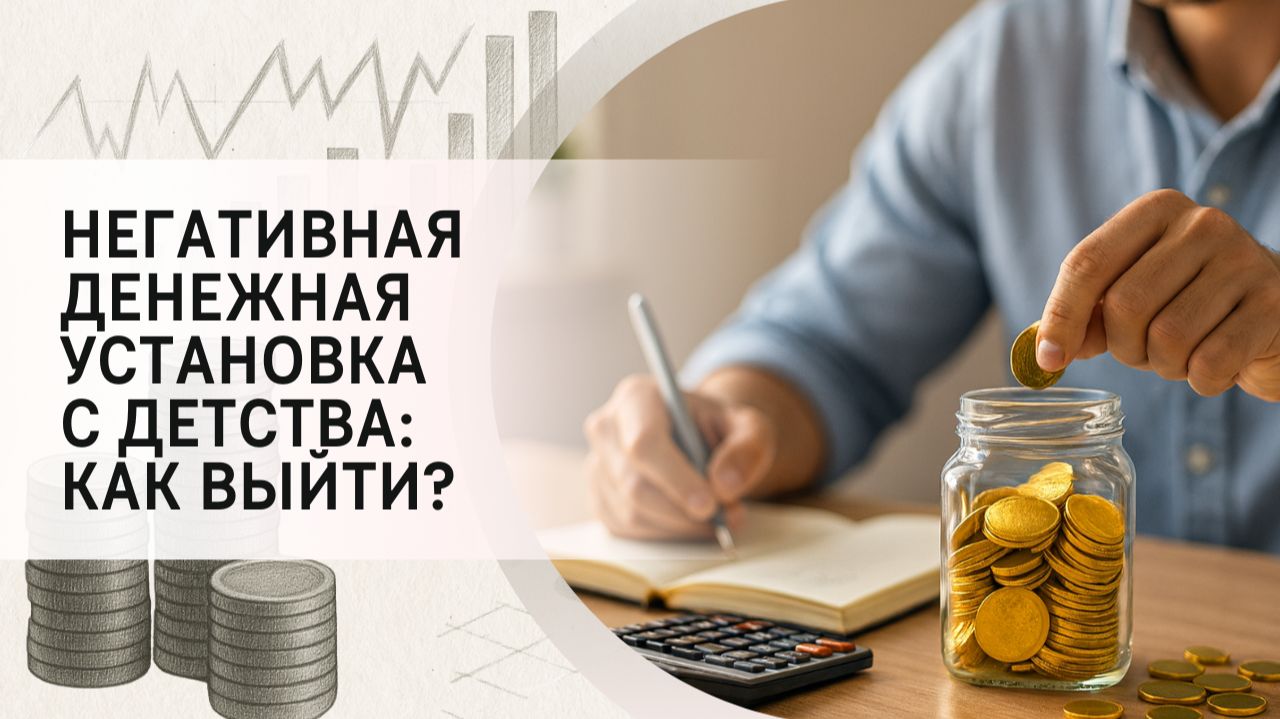 Негативная денежная установка с детства: как выйти?