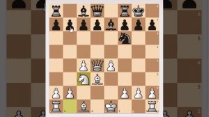 ЭТО САМЫЙ Быстрый способ выиграть белыми вовремя двинув пешку на _e4_