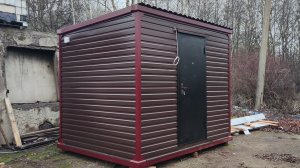 Блок контейнер сантехнический вагончик дачный туалет бытовка