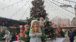 ЗИМА В МОСКВЕ КАК УКРАСИЛИ МАНЕЖНУЮ ПЛОЩАДЬ НОВЫЙ ГОД 2026