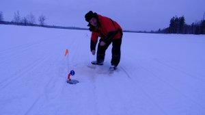 Рыбалка на озере 03.12.2025