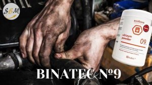 Мазут и симбиотическое моющее средство BINATEC № 9.