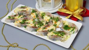 ВКУСНАЯ ЗАКУСКА из селедки на НОВЫЙ ГОД 2026! - Рулет из сельди или Фаршированная сельдь