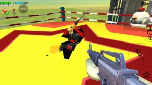 Лёва на боксе