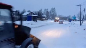 очистка дорог от снега 102 часть (прошлогодняя)