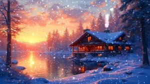 ❄️ ЗИМНЯЯ УСПОКАИВАЮЩАЯ МУЗЫКА ДЛЯ СНА 🎵 МЕДИТАТИВНАЯ РАССЛАБЛЯЮЩАЯ МУЗЫКА ДЛЯ ДУШИ НА ОЗЕРЕ