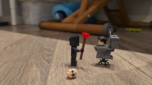 Вантуз-мэн и Скибиди туалет