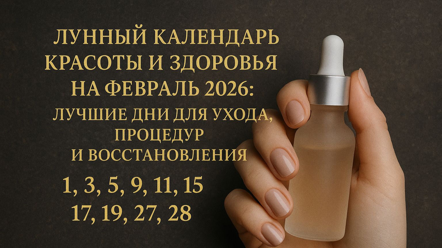 «Лунный календарь красоты и здоровья на февраль 2026: лучшие дни для ухода, процедур » смотреть онлайн