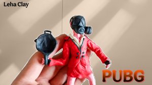 Персонаж из игры PUBG из пластилина / Игрок из игры ПАБГ из пластилина / Лепка PUBG своими руками