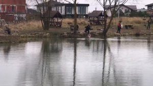 поимка форели