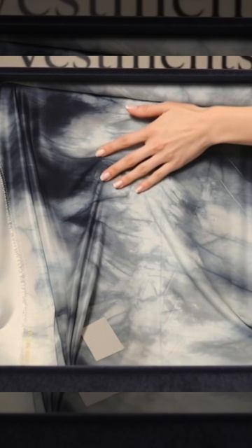 премиальная ткань от Kenzo, чистый холст для будущего шедевра